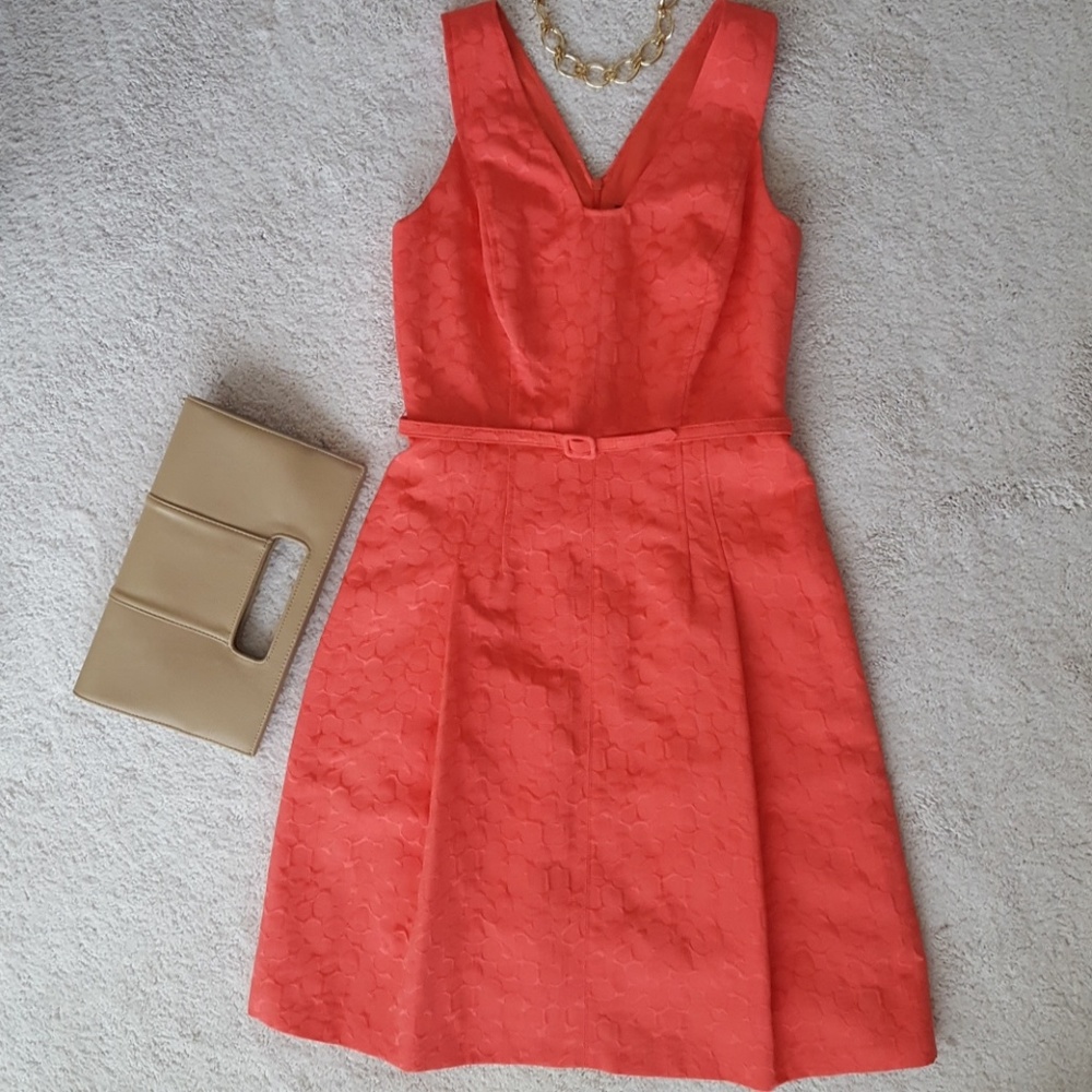 NWOT❤️ David M. coral dress